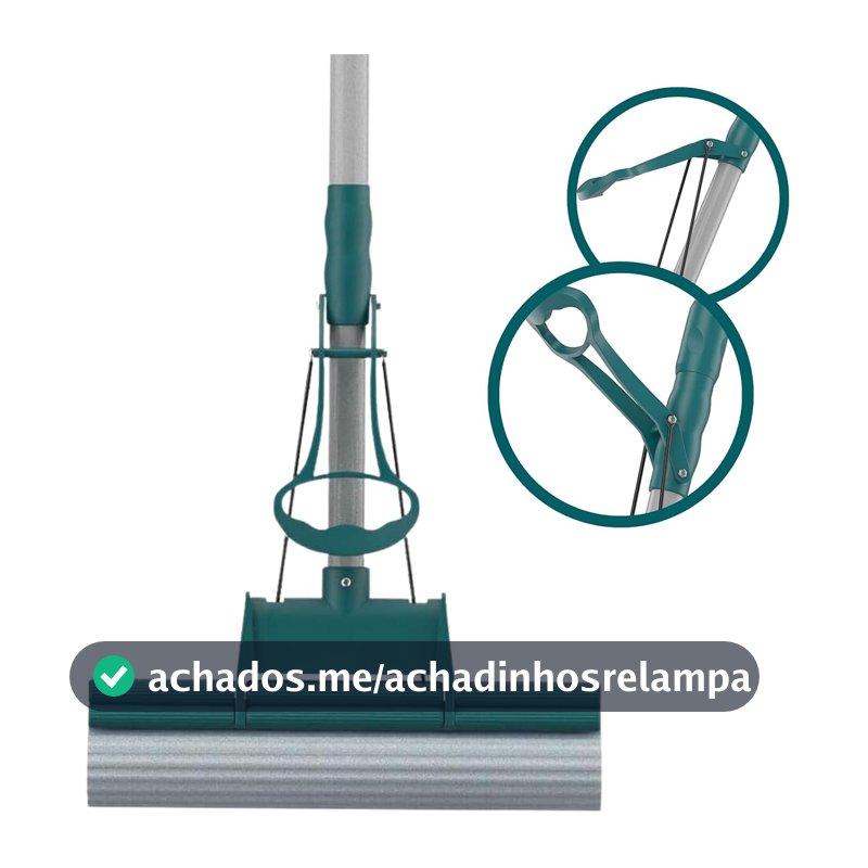 Flash Limp MOP7671 - Mop Limpeza Geral Plus, Verde