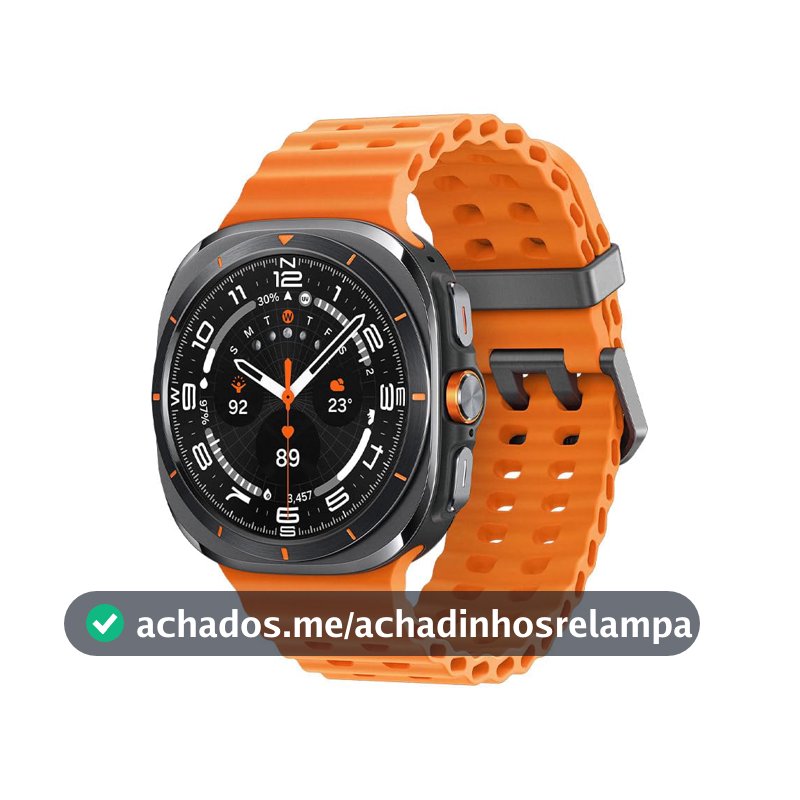 Samsung Galaxy Watch Ultra 2025 Smartwatch 47mm LTE, Galaxy AI, Titânio Aeroespacial, Titânio Cinza