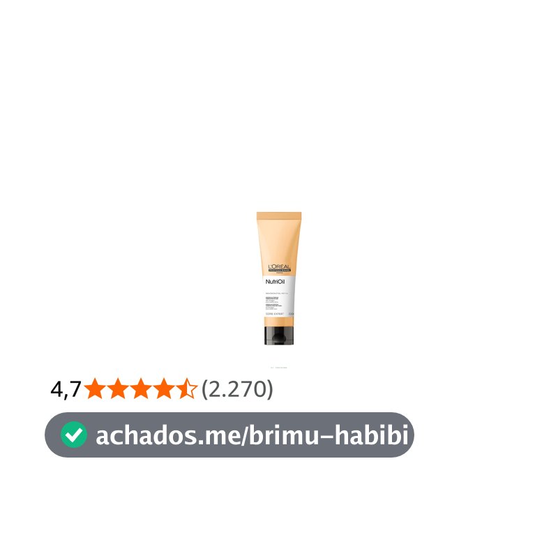 L'Oréal Professionnel NutriOil Leave-in, Hidratação e Nutrição Intensa para Cabelos Secos e Sem Brilho, com Óleo de Coco, Proteção Térmica e Antifrizz, 150ml