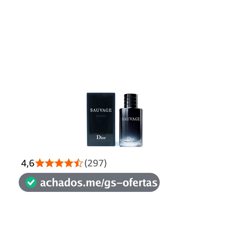 Sauvage Masculino de Christian Dior Eau de Toilette 100ml
