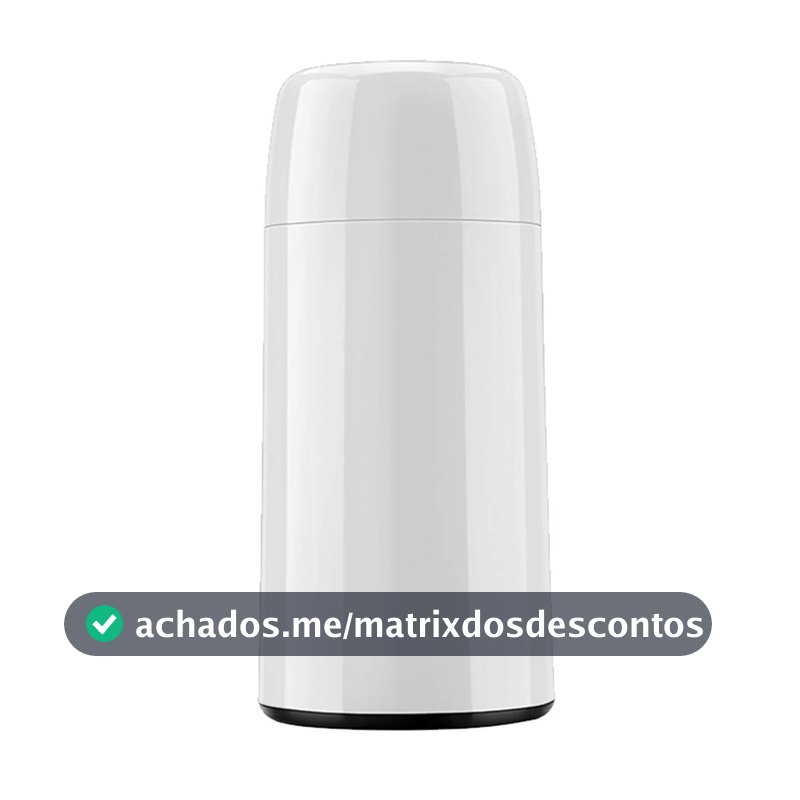 Garrafa Térmica Firenze Mini 250ml Branco Invicta