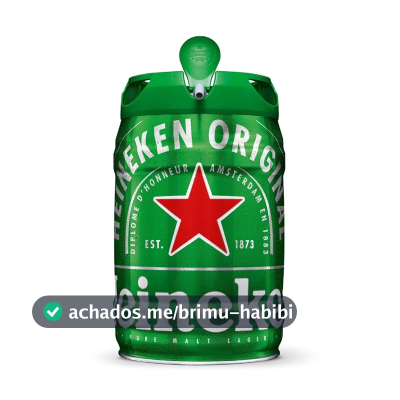 Cerveja em Barril Heineken, 5L