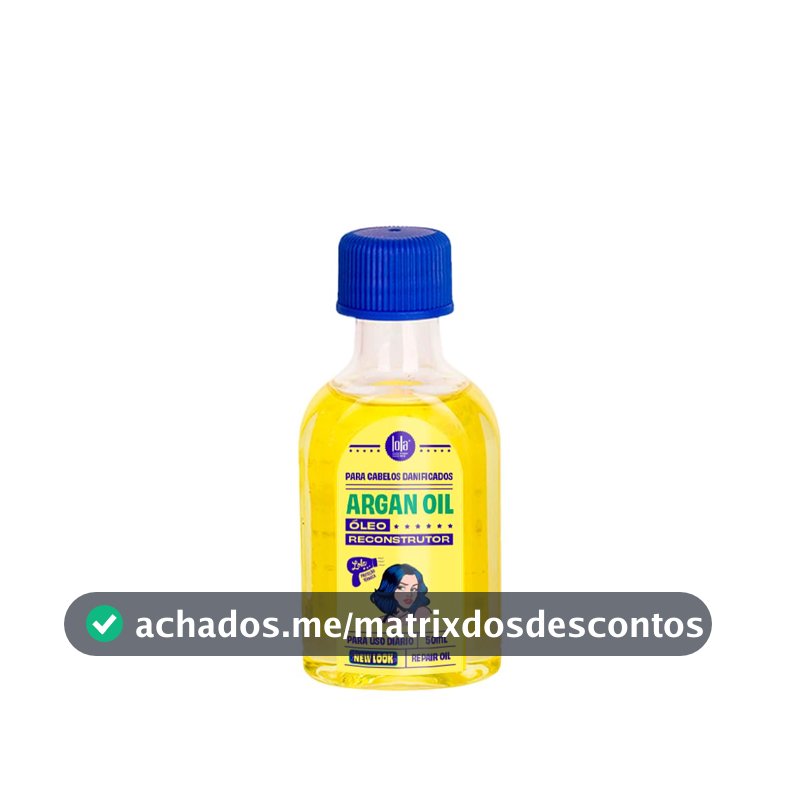 Argan Óleo Reparador 50ml , Lola Cosmetics