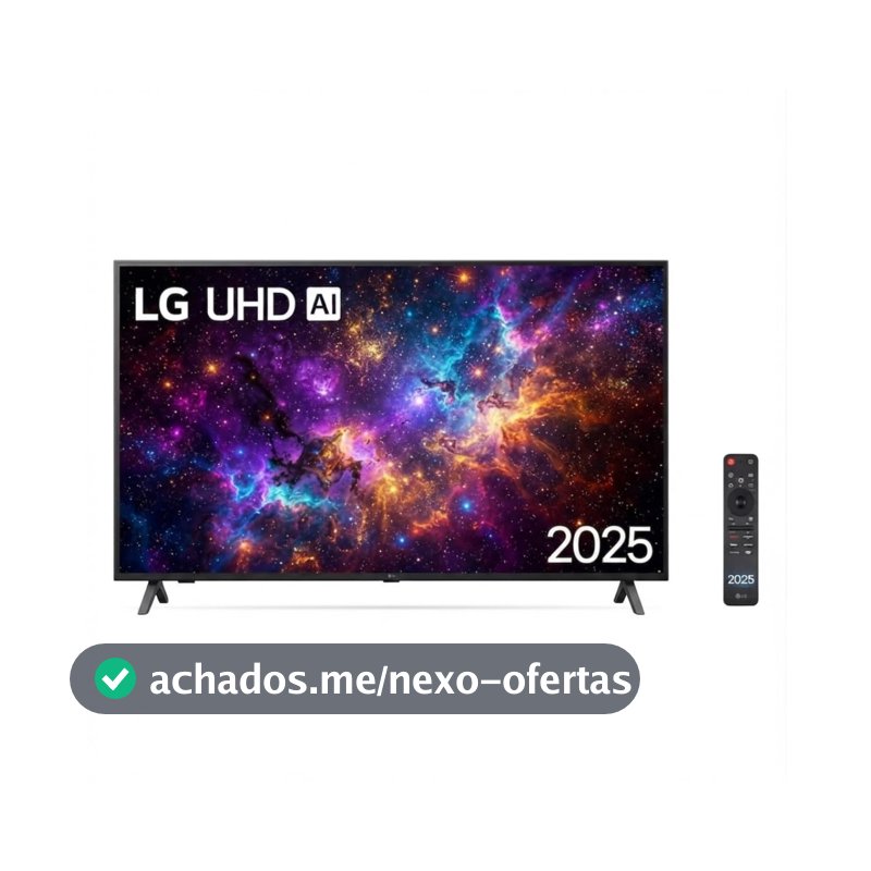 Smart TV 50" LG 50AU801C0SA 4K HDR10 UHD