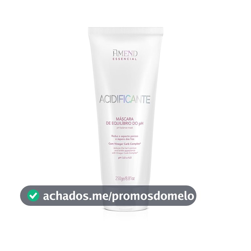 Máscara Acidificante de Equilíbrio do pH 250g