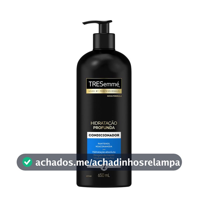 TRESemmé Condicionador Hidratação Profunda Frasco 650Ml