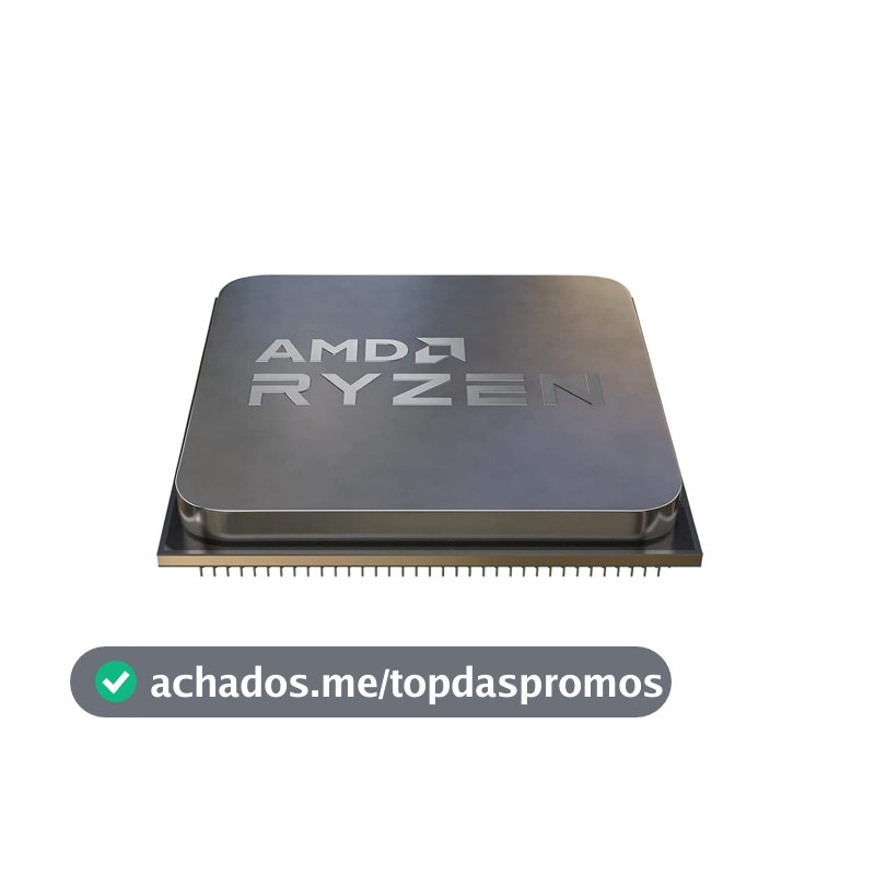 Processador AMD Ryzen 7 5700X, 3,4 GHz, 8 núcleos, 16 threads, cache de 32 MB, soquete AM4, OEM