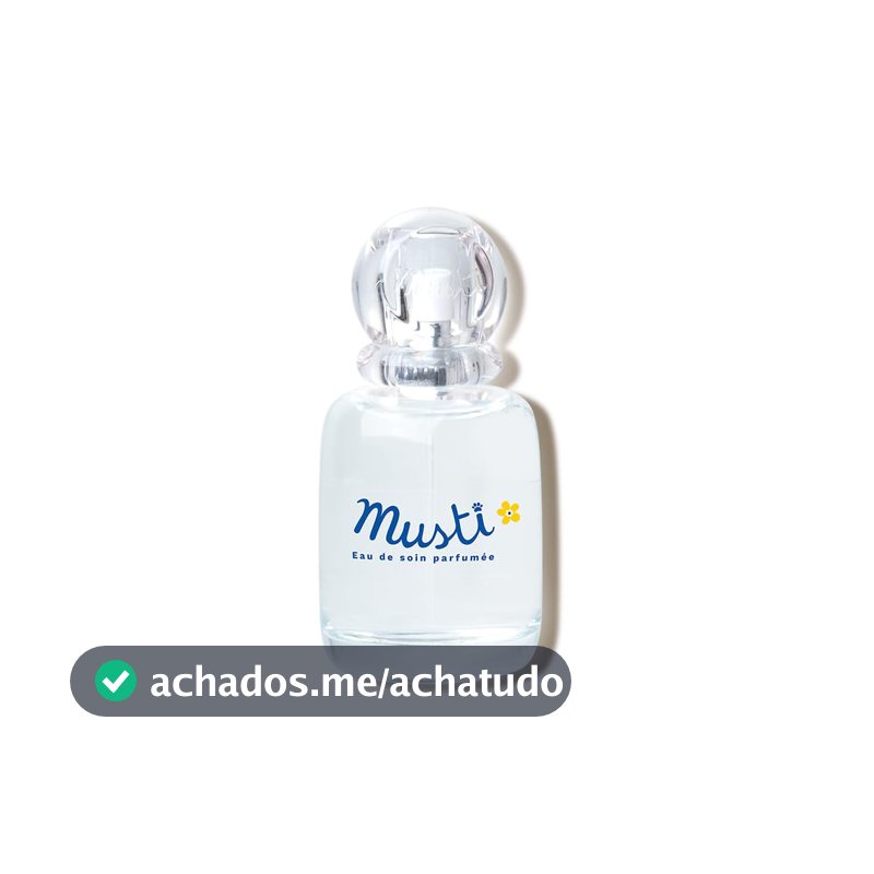 Musti Perfume Suave Mustela Bebê, Perfume Infantil, 97% de ingredientes de origem natural, 50ml, Mustela Bebê, 50 Ml