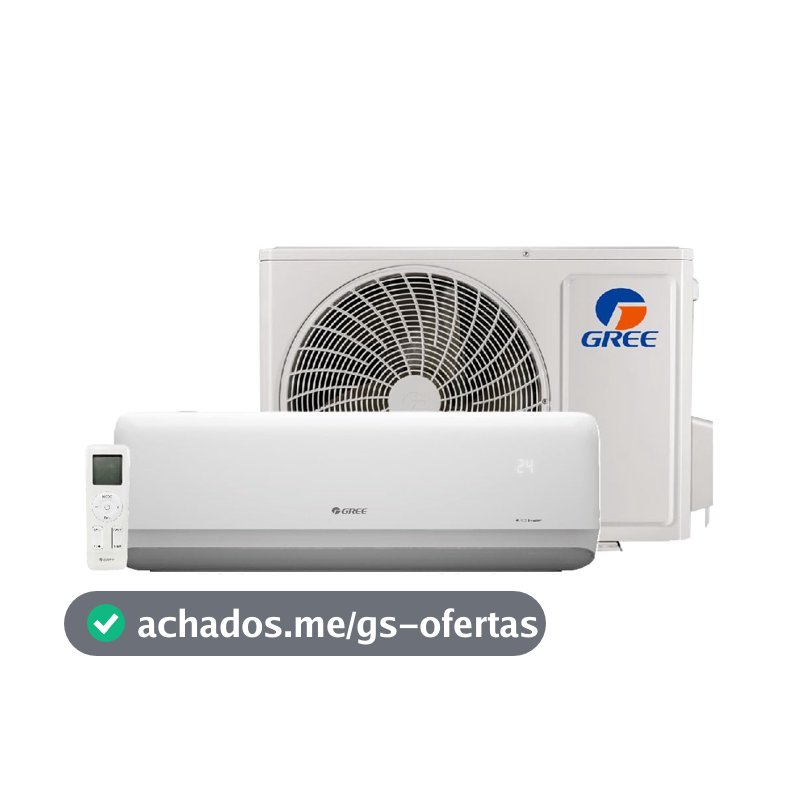 Gree Ar Condicionado Split Hi Wall Inverter Gree G-Side 12000 BTU/h Frio GWC12ATCXB-D6DNA3C – 220 Volts