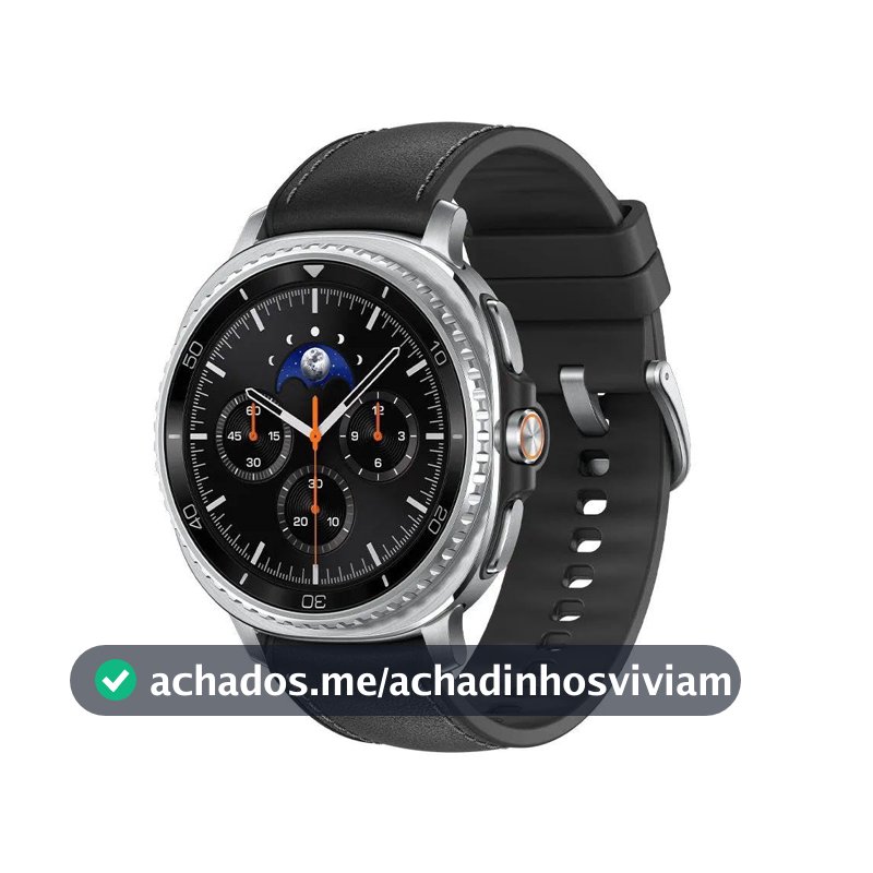 Samsung Galaxy Watch8 Classic Smartwatch 46mm LTE, Galaxy AI - Preto