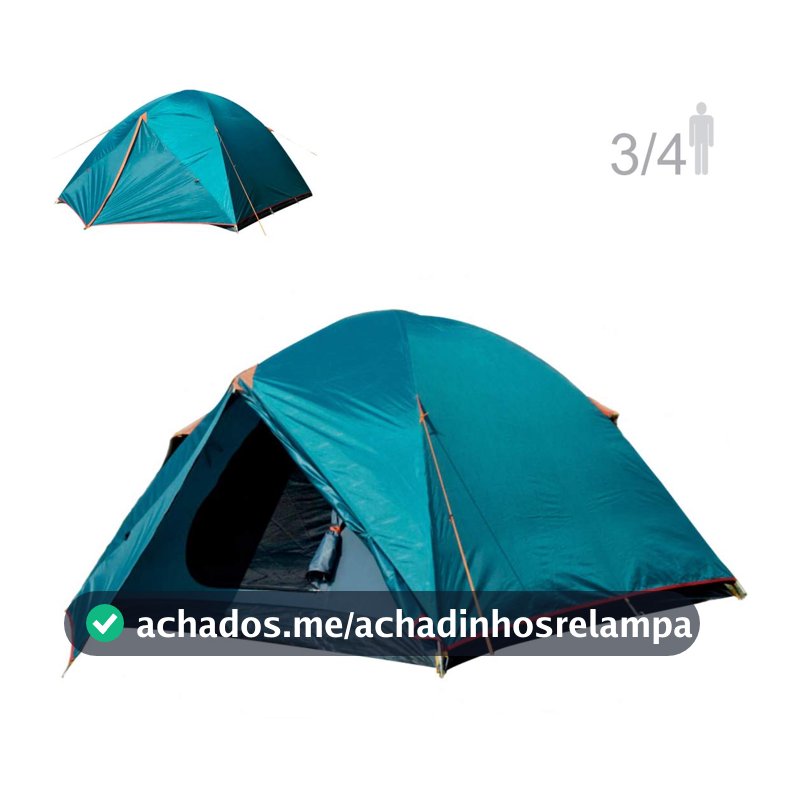 Barraca de camping Colorado NTK 3/4 pessoas e coluna d'água de 2500mm
