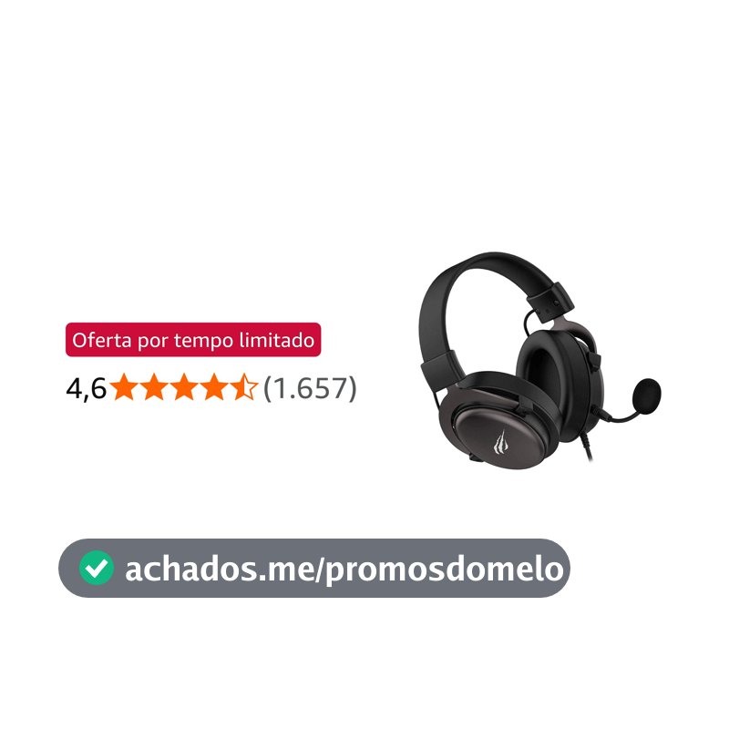 Fone De Ouvido Gamer Headset Havit H2015D Pc/Xbox/Ps4/Ps5