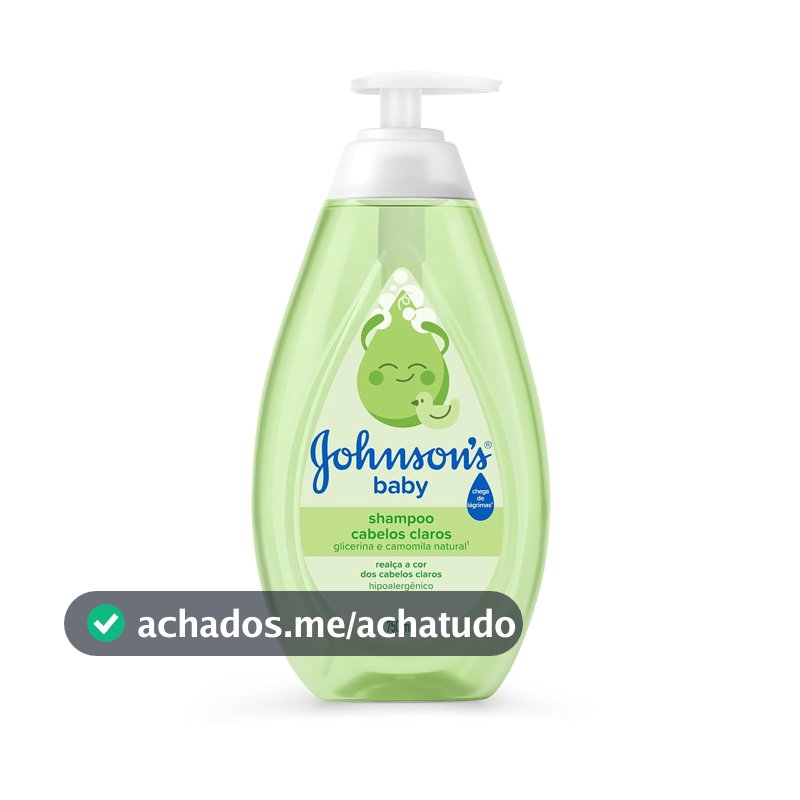 Shampoo Johnson's Baby Cabelos Claros, 750ml