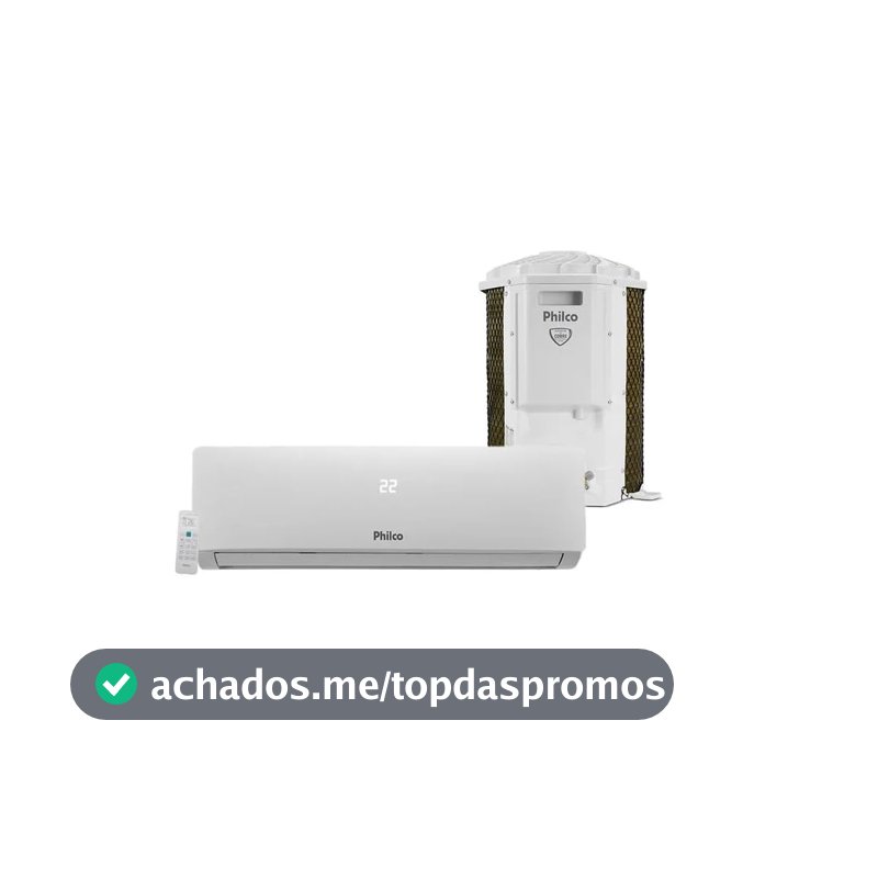 Ar Condicionado Split Hi Wall Philco 12000 BTU/h Frio PAC12FI – 220 Volts