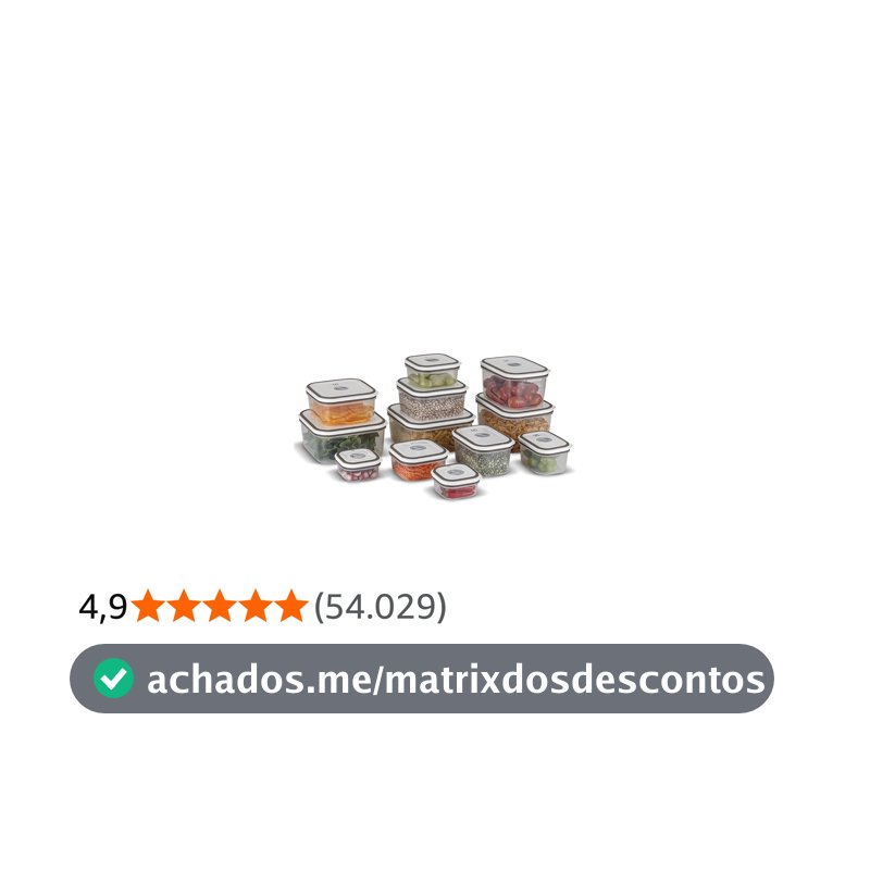 Electrolux, Pote Hermetico, 12 unidades, A23122901, cinza