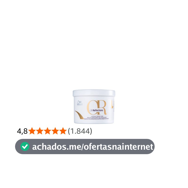 Wella Professionals Oil Reflections - Máscara Capilar 500ml