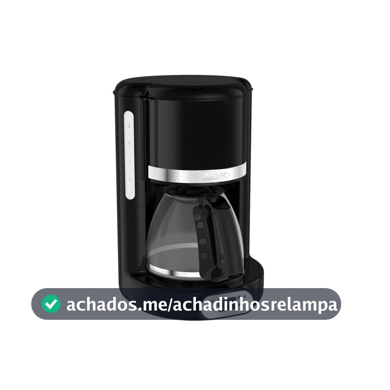 Cafeteira Elétrica Arno Soleil Preta 125L SPFC 110V