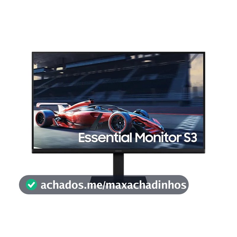 Monitor Gamer Samsung 27" FHD,100 Hz, HDMI, VGA,Preto, S3