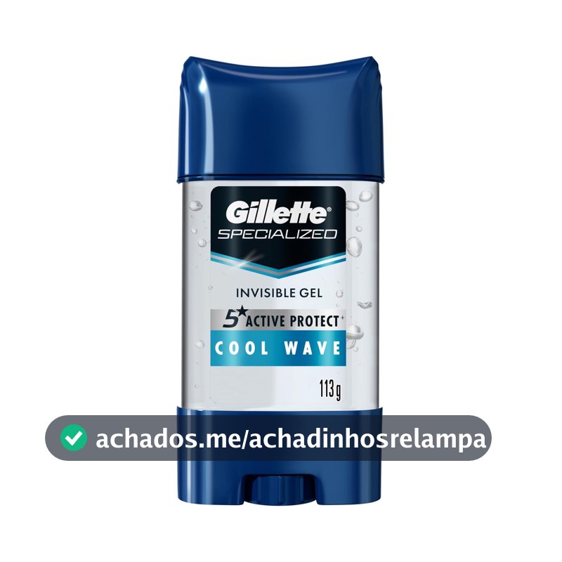 Gillette Desodorante Antitranspirante em Gel Cool Wave 113 g