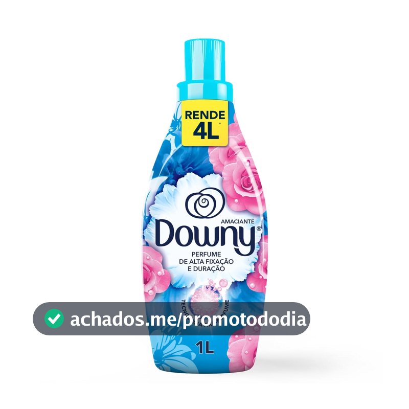 Downy Amaciante Concentrado Brisa de Verão 1L Rende 4L