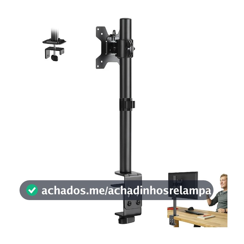 Suporte Articulado de Mesa para Monitor 13-32" VESA 75/100 Até 10kg