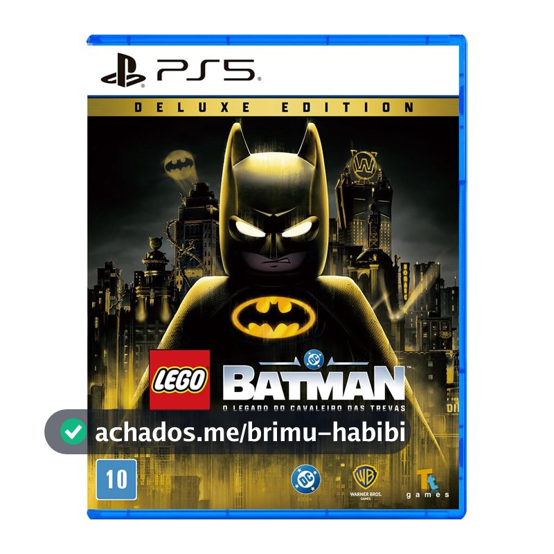 Lego Batman: O Legado do Cavaleiro das Trevas Edição Deluxe - PlayStation 5