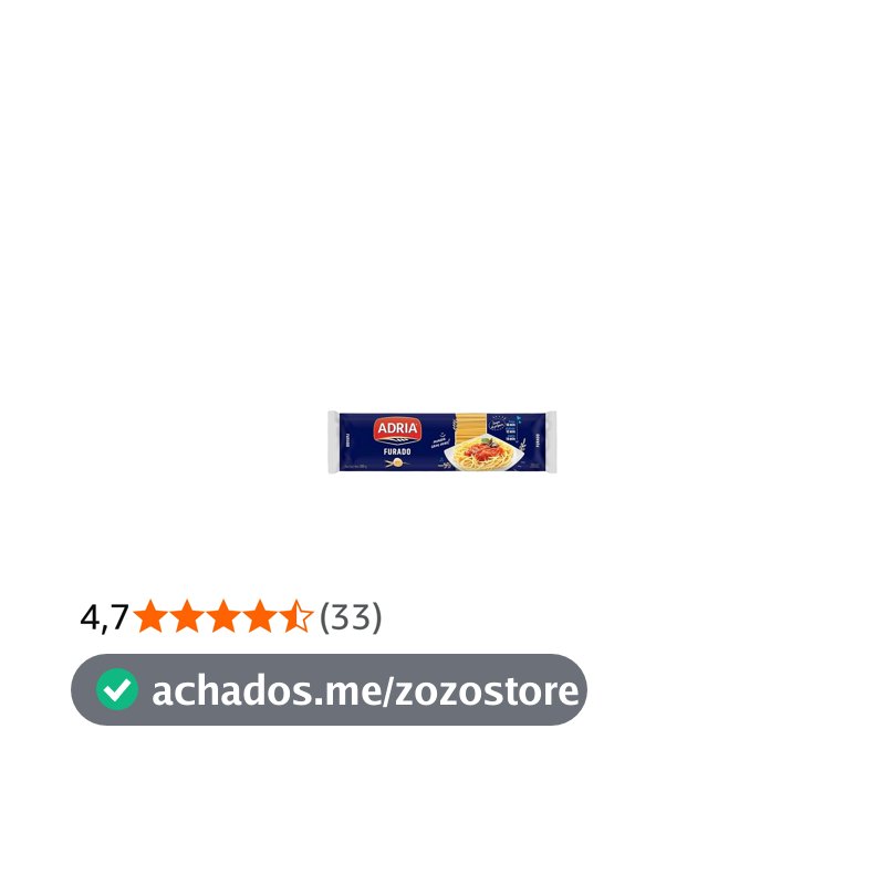 M Dias Adria Massa C/Ovos Furado 5 500G