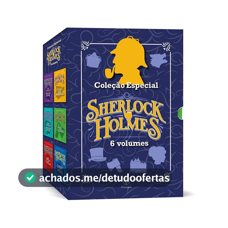 Coleção Especial Sherlock Holmes - Box com 6 livros