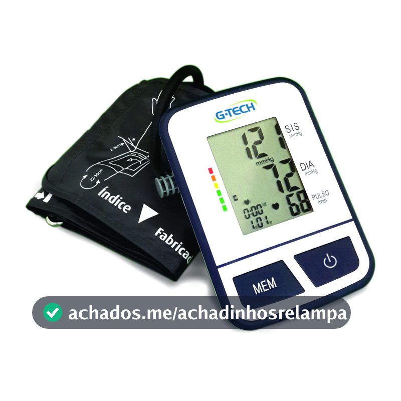 G-Tech BSP11, Aparelho de Pressão Digital Automático de Braço(22-36cm)