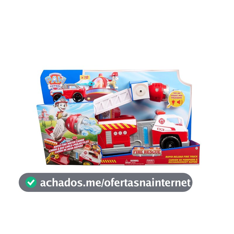 SUNNY, Patrulha Canina, Fire Rescue, Carro de Bombeiro Deluxe
