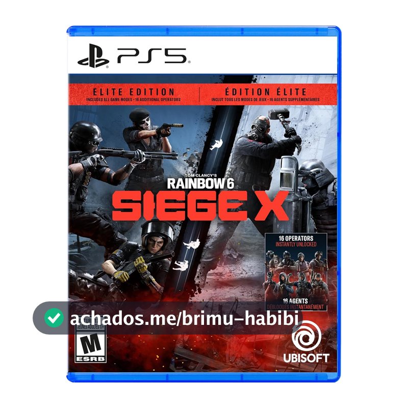 Rainbow Six Siege - Edição Elite, PlayStation 5