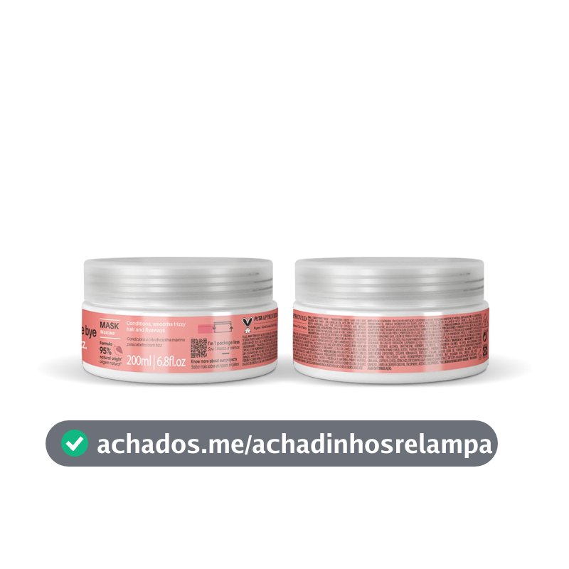 Cadiveu Professional Essentials Bye Bye Frizz - Máscara Capilar Condicionadora 200ml