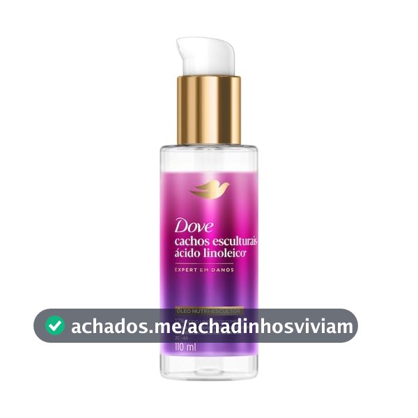 Dove Óleo Nutri-Escultor Cachos Esculturais + Ácido Linoleico 110ml