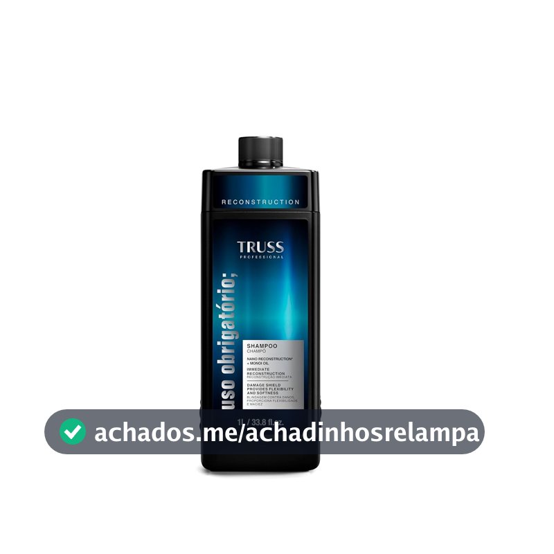TRUSS, Truss Uso Obrigatório Shampoo de Hidratação - 1Litro