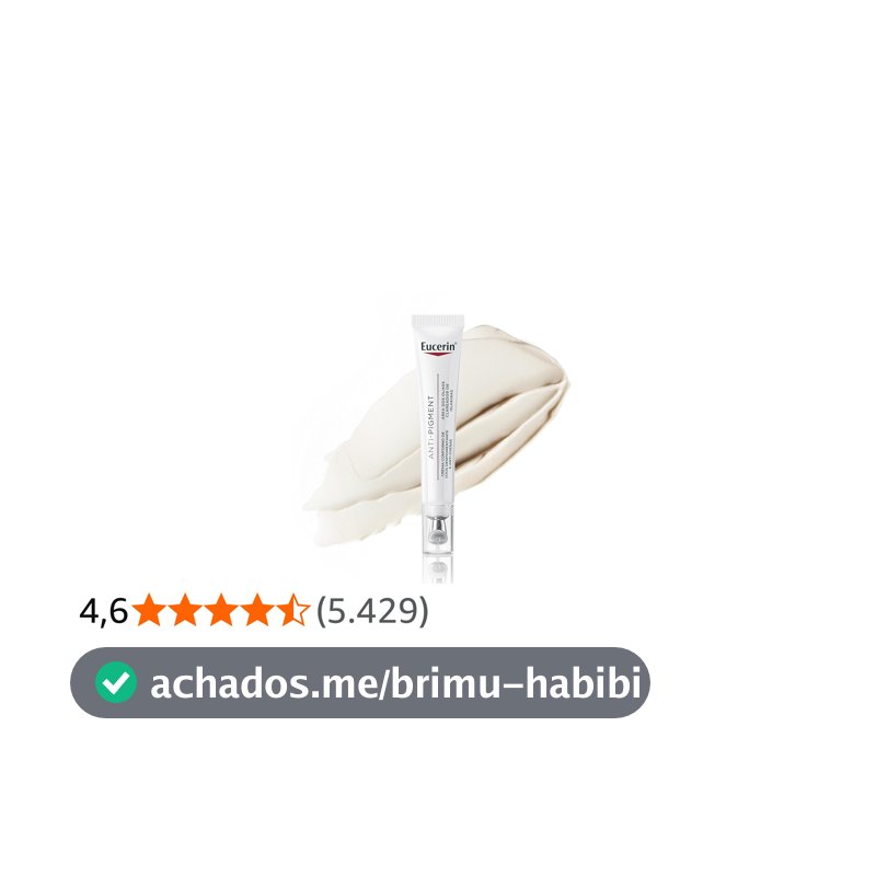 EUCERIN Creme de Olhos Clareador de Olheiras 15ml, Anti-Pigment, Antimanchas, Thiamidol