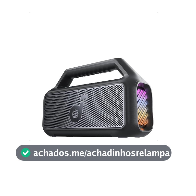 soundcore Boom 2 da Anker, Caixa de Som Portáteis Bluetooth, 80W, IPX7