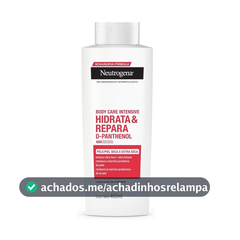 Hidratante Corporal Neutrogena Body Care Hidrata&Repara, 400ml