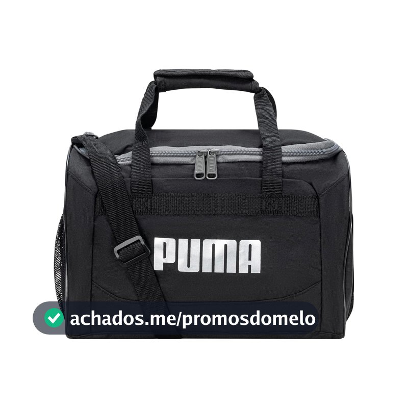 PUMA Bolsa infantil Evercat Transformation, Preto/prata, tamanho nico