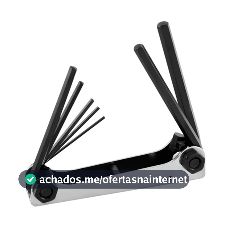 IRWIN Jogo de Chave Hexagonal Tipo Canivete com 7 Peças em m