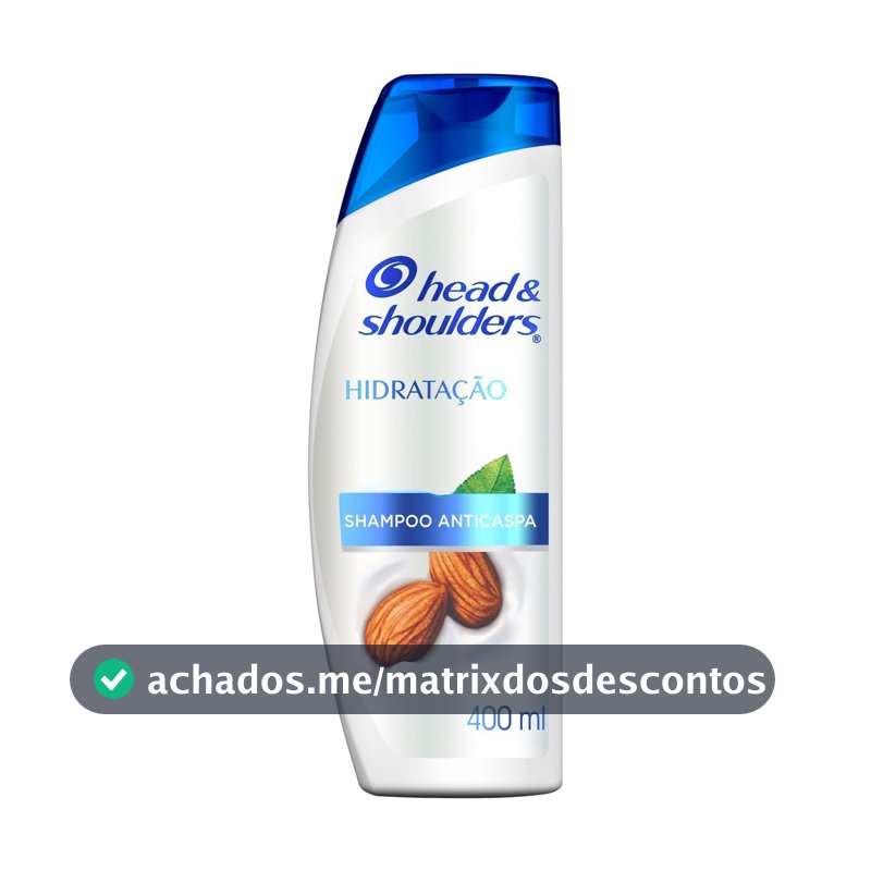 Head & Shoulders Hidratação com Óleo de Amêndoas 400ml