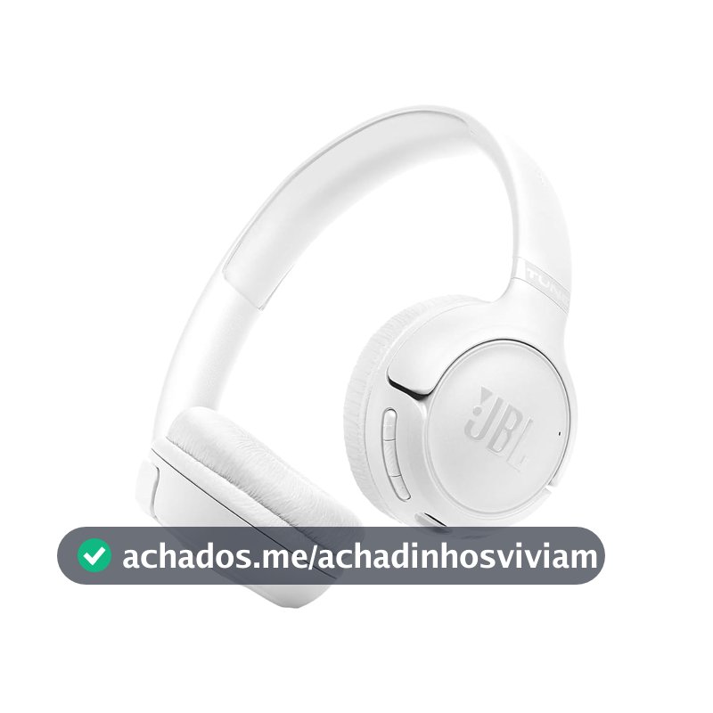 JBL, Fone de Ouvido Bluetooth Over-Ear, Tune 530BT, Sem Fio, Até 76 Horas de Bateria - Branco
