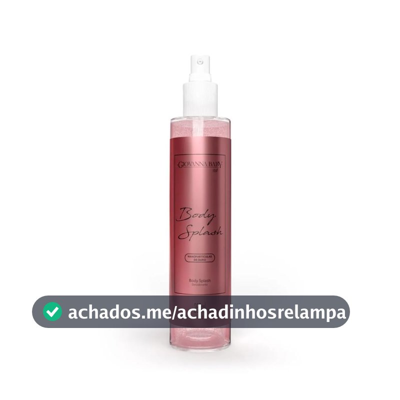 Giovanna Baby Desodorante Corporal Body Splash Rose Gold 260ml