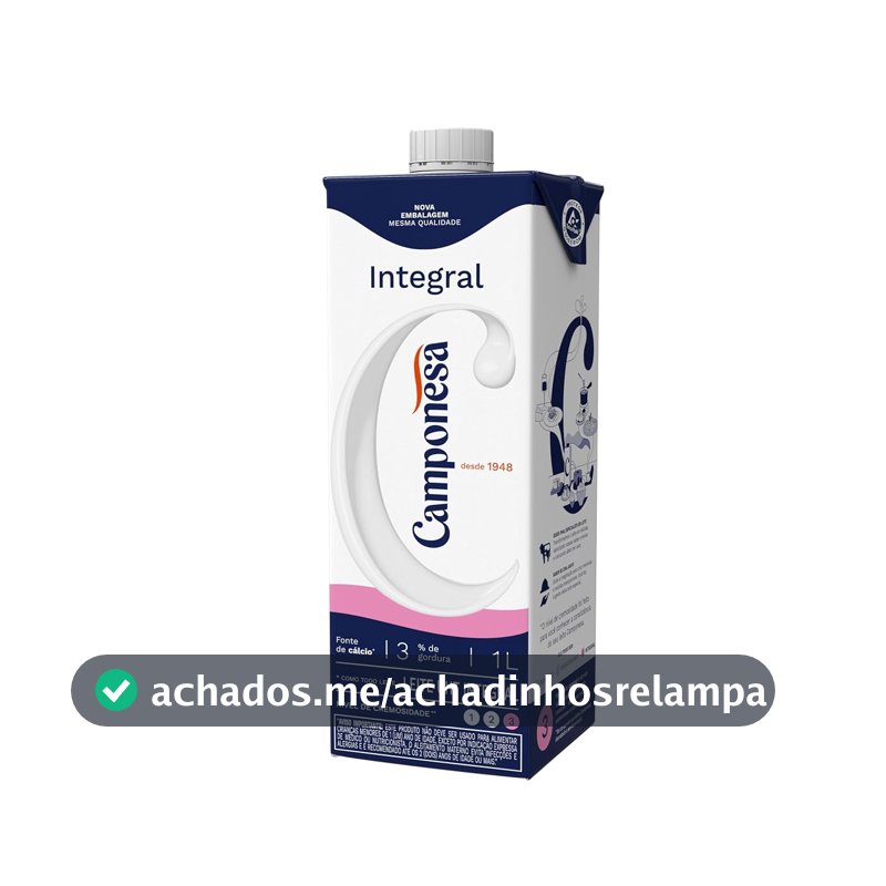 Leite UHT Integral Camponesa, 1l