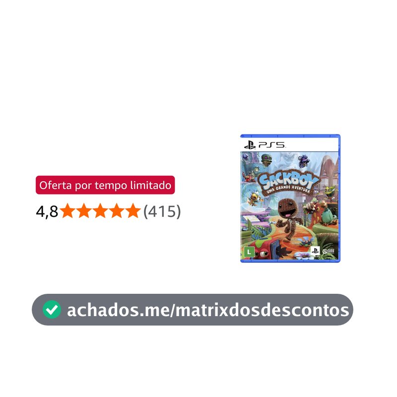 Sackbo: Uma Grande Aventura Ps5-padrão-playstation_5