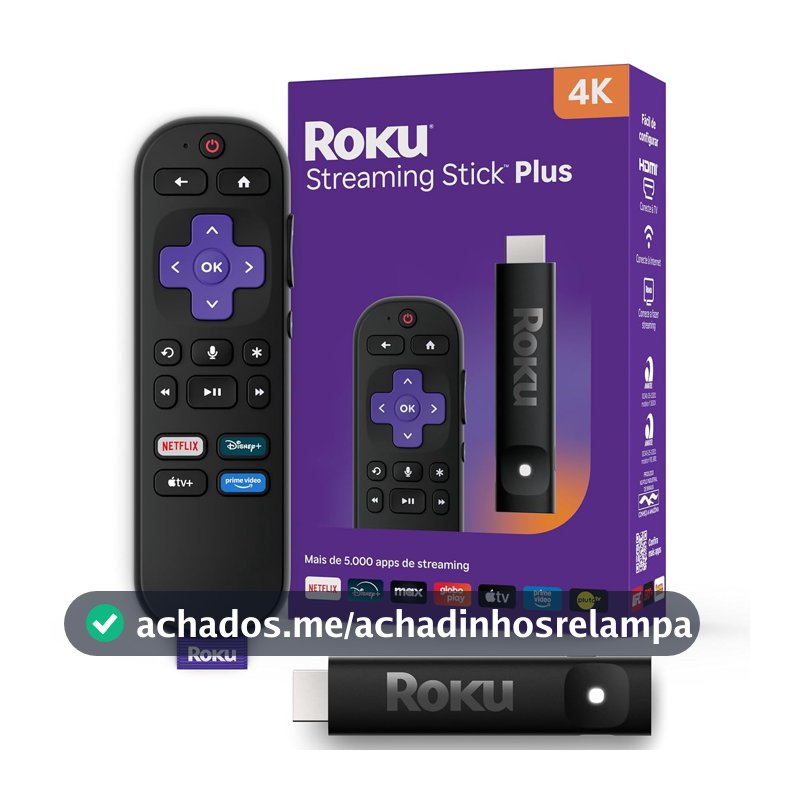 Roku Streaming Stick Plus 4K