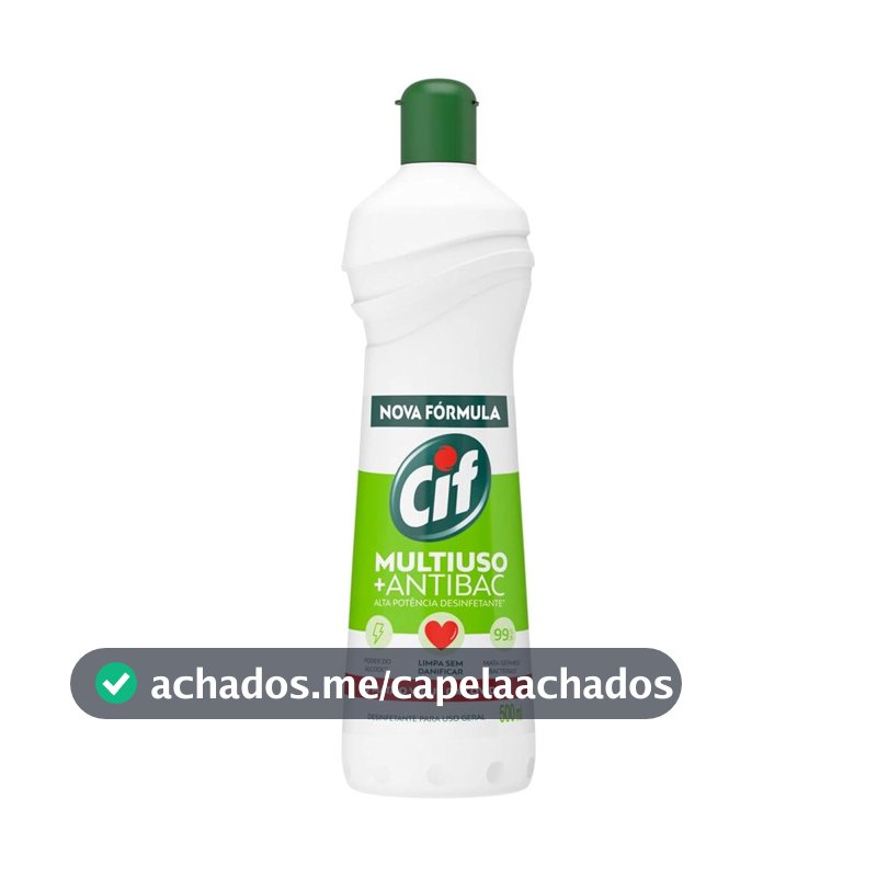 Cif Multiuso - Limpador +Antibac Squeeze 500ml