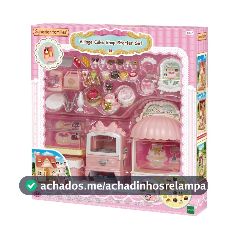 Kit inicial Confeitaria da Vila, 3+ Anos