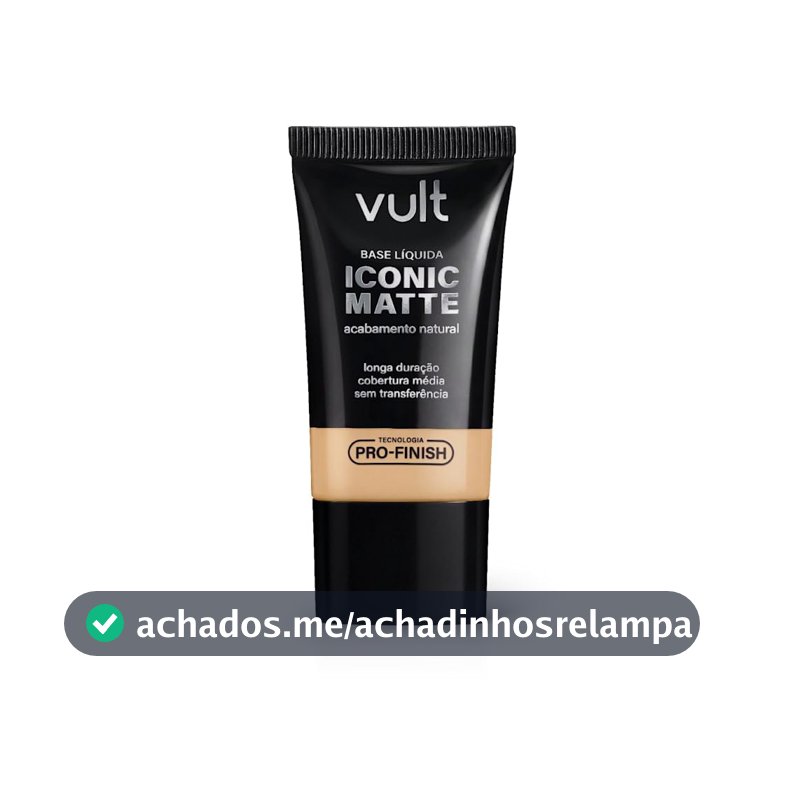 Vult Base Líquida Iconic Matte Cor 170Q 26g