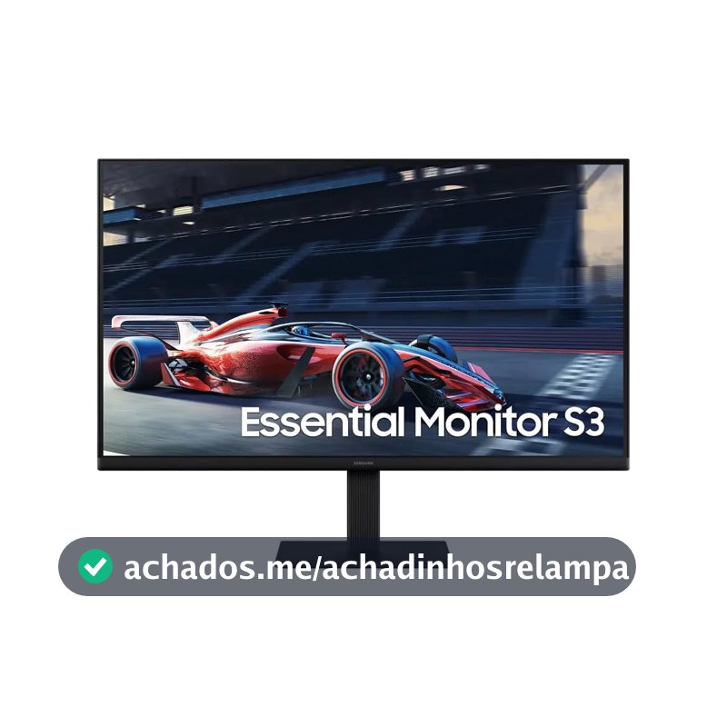 Monitor Gamer Samsung 27" FHD,100 Hz, HDMI, VGA,Preto, S3