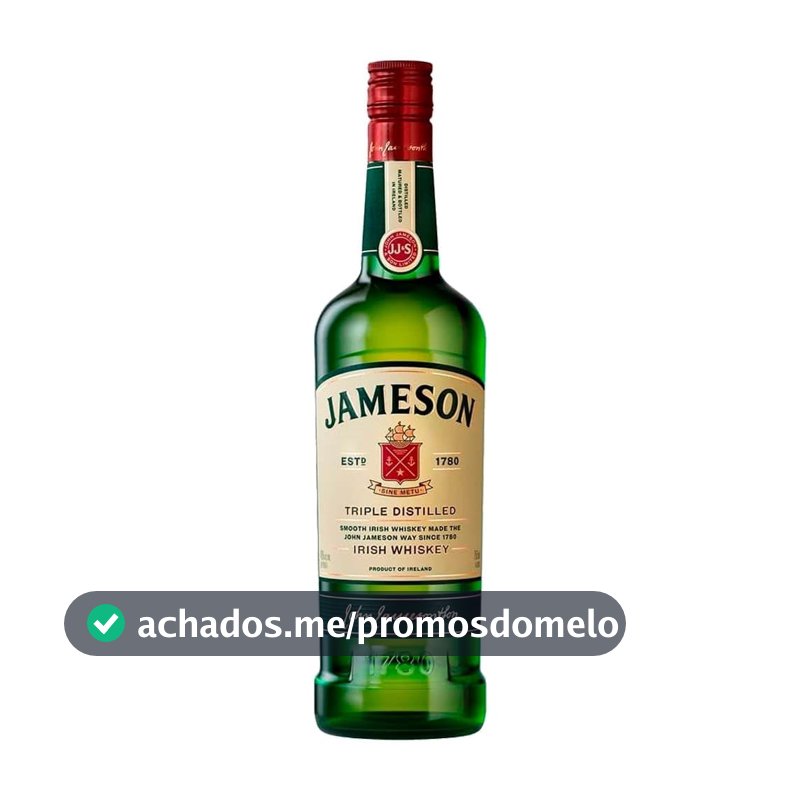 Jameson - Whiskey Irlandês, 750 ml